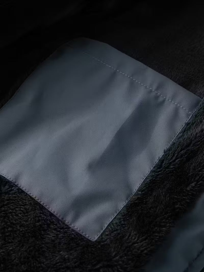 Hooded Puffer Jacket – Thick Insulated Winter Bomber Coat