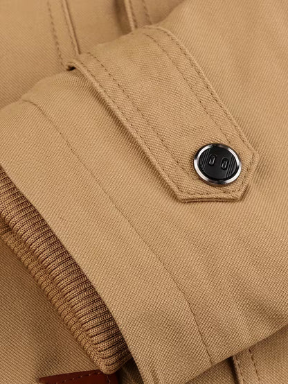 Military Tactical Winter Jacket – Fleece Lined Utility Field Coat