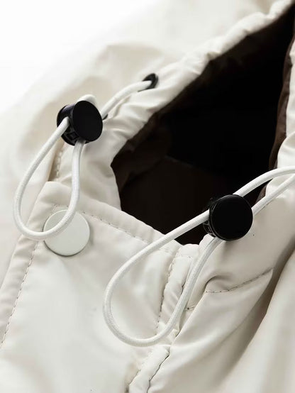 Hooded Puffer Jacket – Lightweight Insulated Winter Coat with Windproof Shell