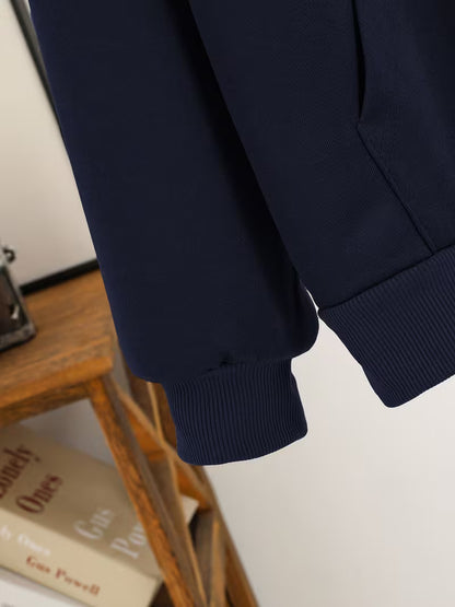 Classic Solid Hoodie – Premium Fleece Pullover Sweatshirt