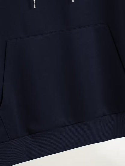 Classic Solid Hoodie – Premium Fleece Pullover Sweatshirt