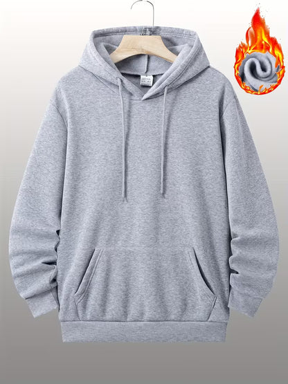 Thermal Fleece Hoodie – Ultra Warm Pullover Winter Sweatshirt