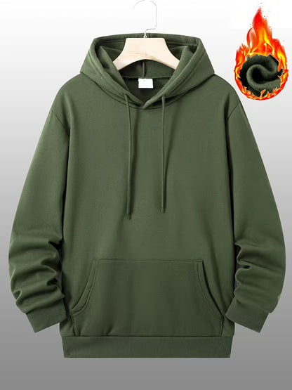 Thermal Fleece Hoodie – Ultra Warm Pullover Winter Sweatshirt
