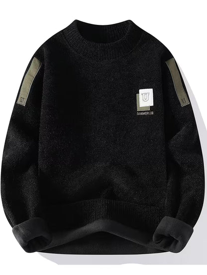 Utility Knit Sweater – Modern Streetwear Crewneck
