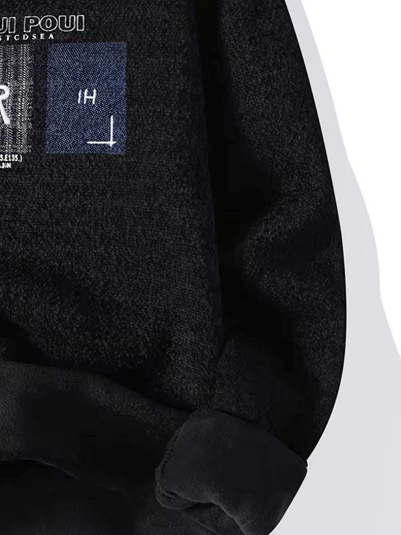 Graphic Fleece Sweatshirt – Modern Streetwear Pullover