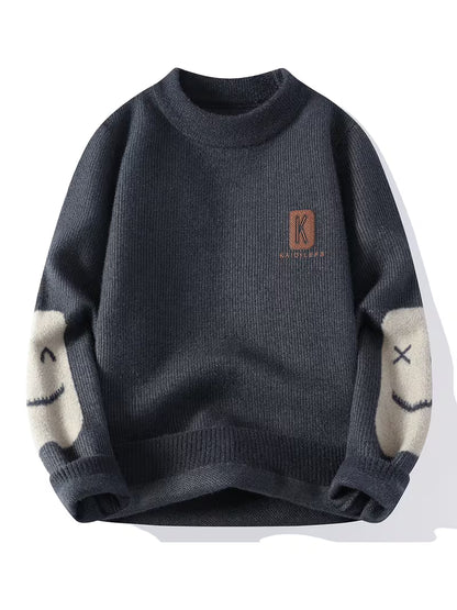 Kaidrefs Knit Sweater – Minimalist Streetwear Winter Pullover