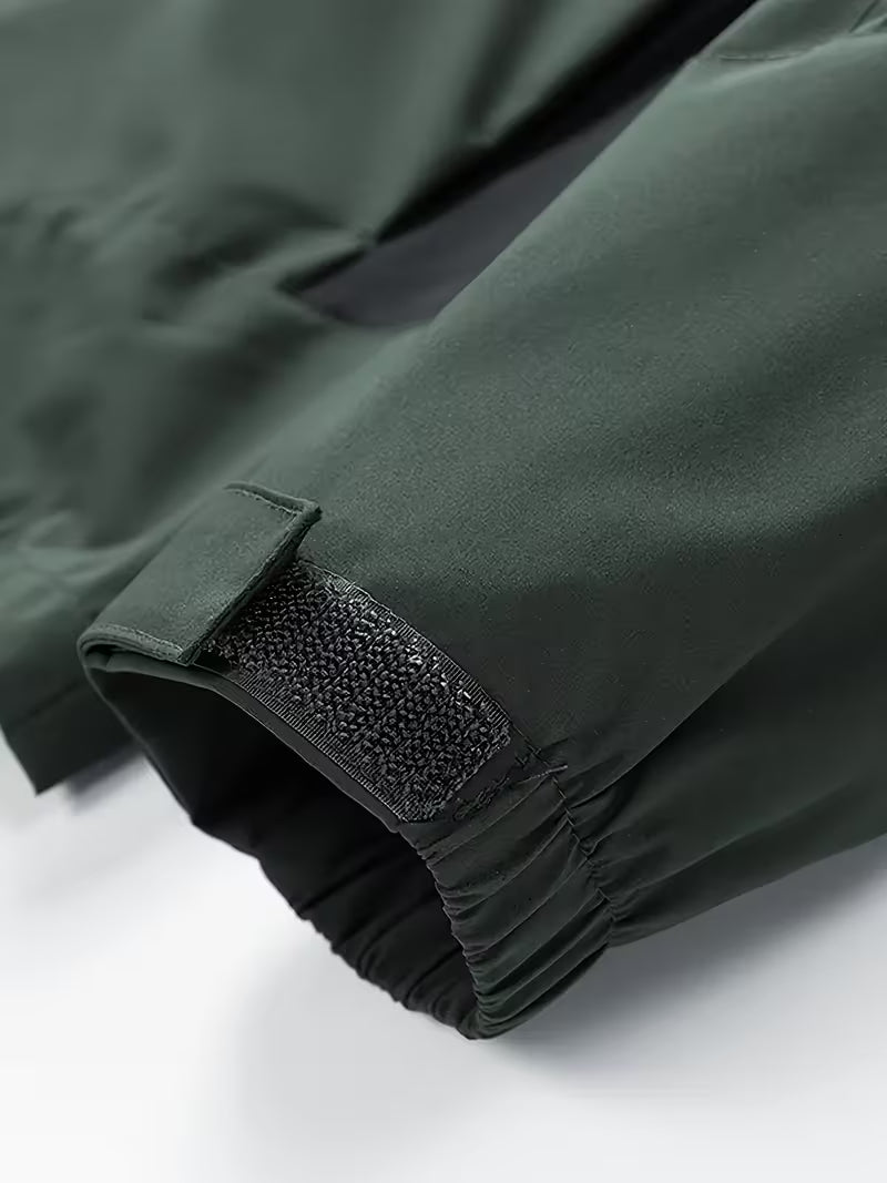 Waterproof Softshell Jacket – Windproof Hooded Outdoor Hiking Coat