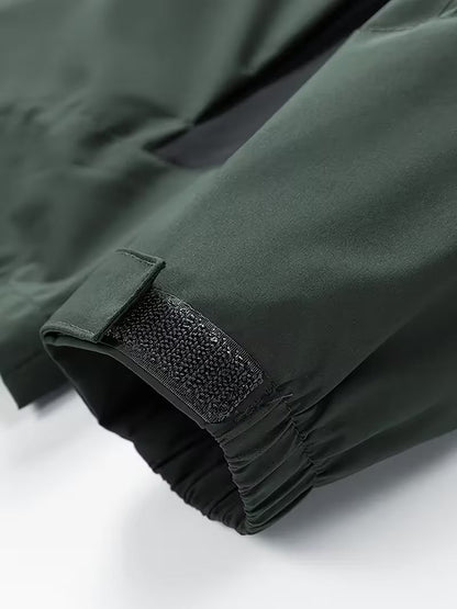 Waterproof Softshell Jacket – Windproof Hooded Outdoor Hiking Coat