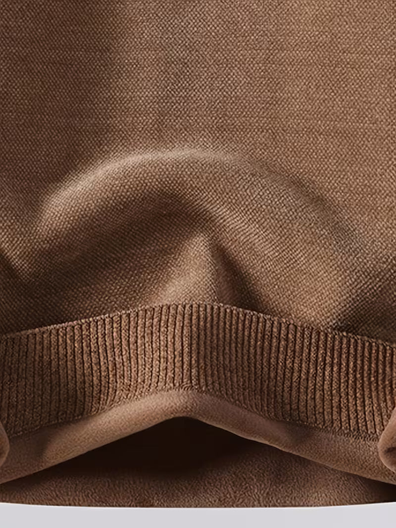 Utility Knit Sweater – Modern Streetwear Crewneck