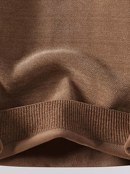 Utility Knit Sweater – Modern Streetwear Crewneck