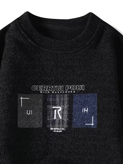 Graphic Fleece Sweatshirt – Modern Streetwear Pullover