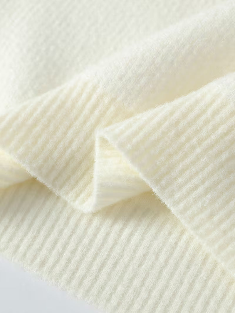 Kaidrefs Knit Sweater – Minimalist Streetwear Winter Pullover