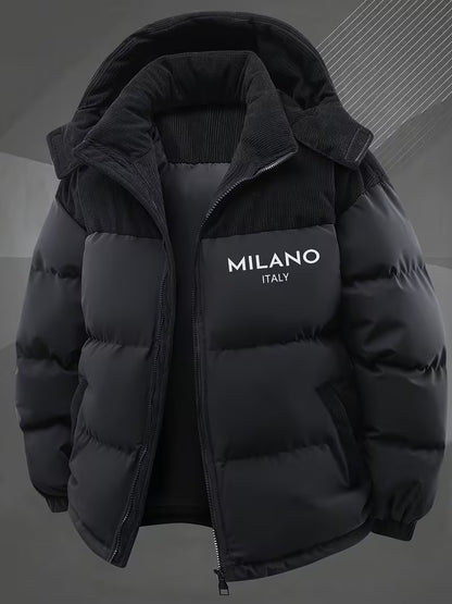 Milano Italy Puffer Jacket – Premium Hooded Winter Down-Style Coat