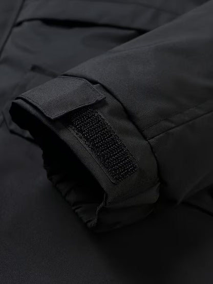 Heavyweight Winter Parka – Hooded Insulated Cold Weather Jacket