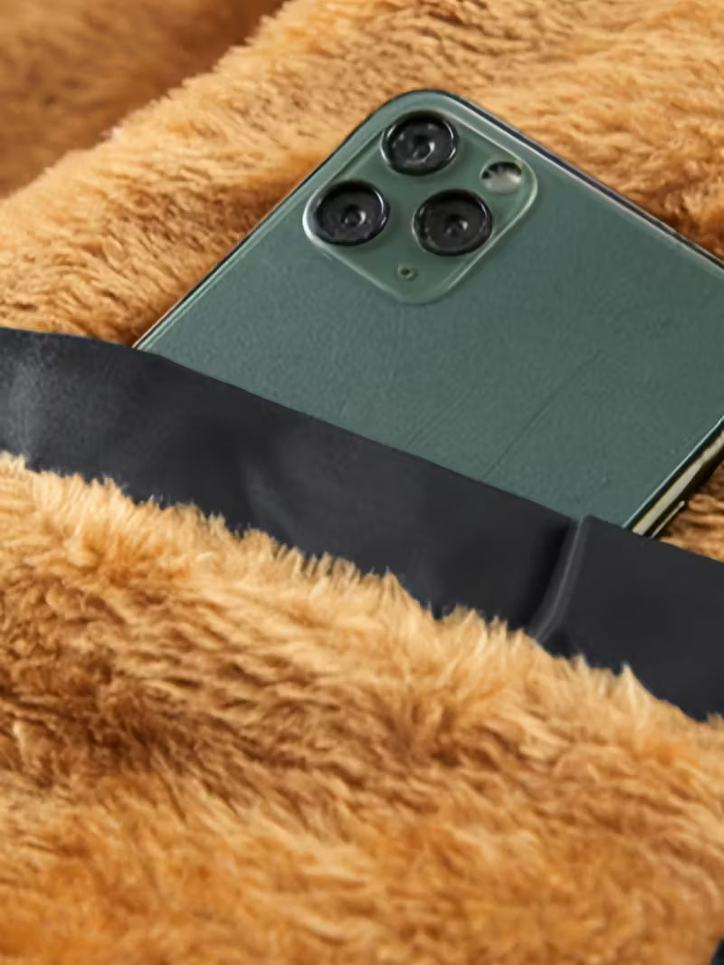 Plush Lined Winter Parka – Hooded Insulated Cold Weather Jacket