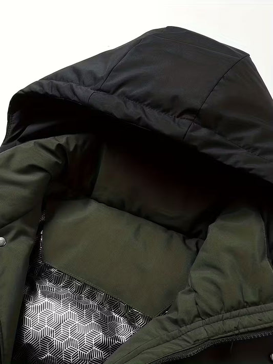 Heavyweight Winter Parka – Hooded Insulated Cold Weather Jacket