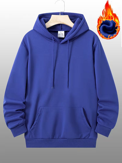 Thermal Fleece Hoodie – Ultra Warm Pullover Winter Sweatshirt