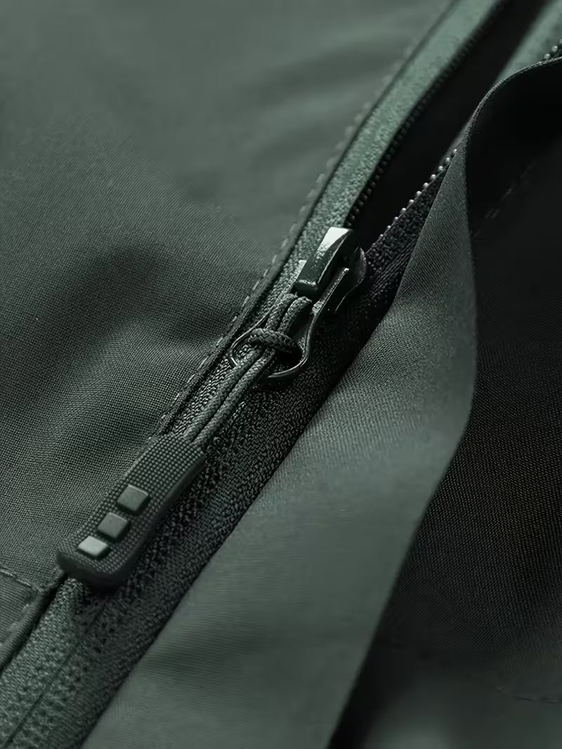 Waterproof Softshell Jacket – Windproof Hooded Outdoor Hiking Coat