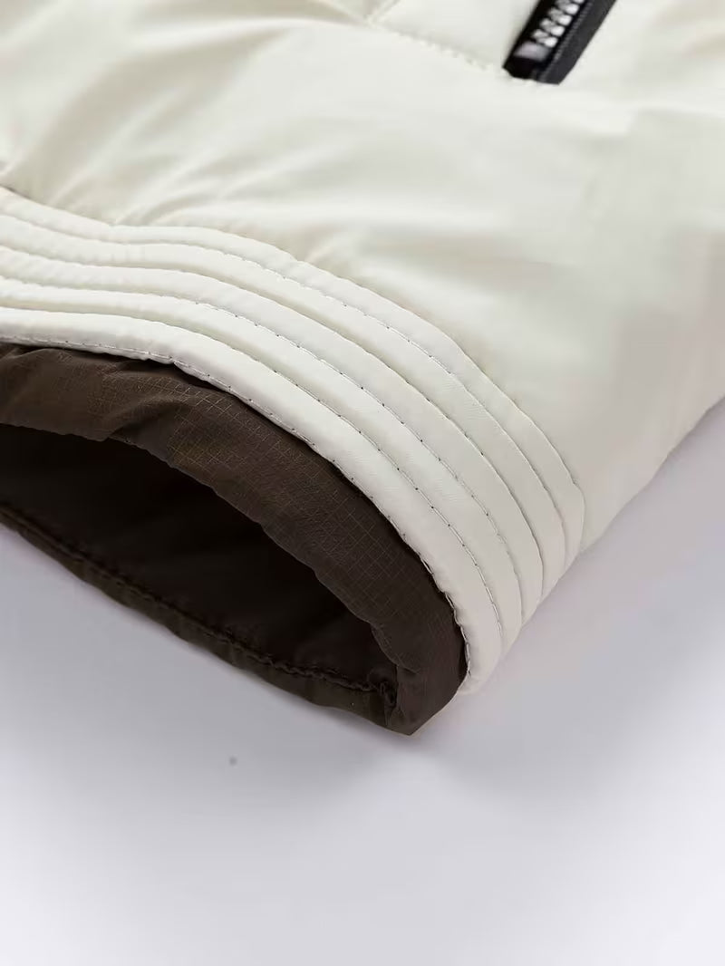 Hooded Puffer Jacket – Lightweight Insulated Winter Coat with Windproof Shell