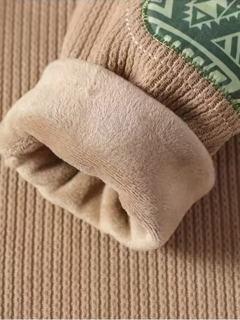 Men’s Color Block Knit Sweater – Modern Streetwear Pullover