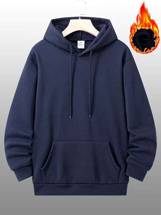 Thermal Fleece Hoodie – Ultra Warm Pullover Winter Sweatshirt