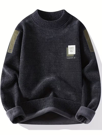 Utility Knit Sweater – Modern Streetwear Crewneck