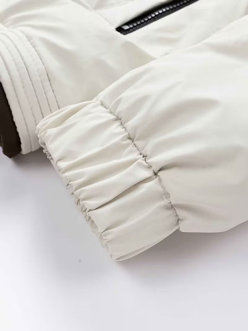 Hooded Puffer Jacket – Lightweight Insulated Winter Coat with Windproof Shell