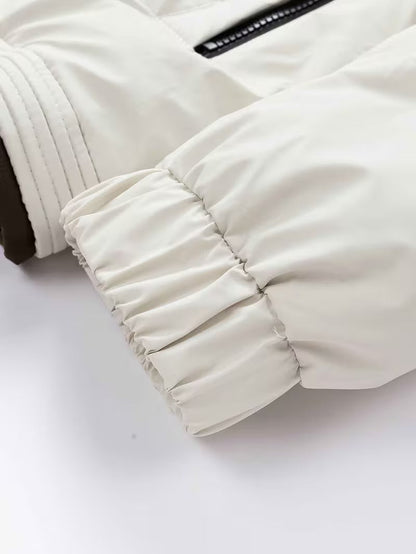 Hooded Puffer Jacket – Lightweight Insulated Winter Coat with Windproof Shell