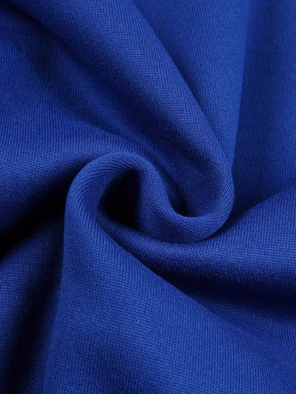 Boston Black & Gold Hoodie – Royal Blue Premium Streetwear Pullover